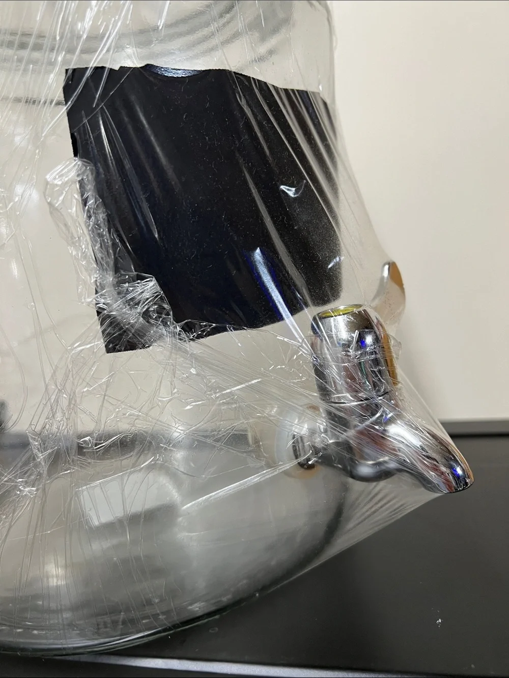 Target Clear Glass Beverage Dispenser with Silver Spigot